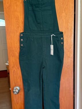 Judy Blue Dark Teal Cotton Overalls Romper